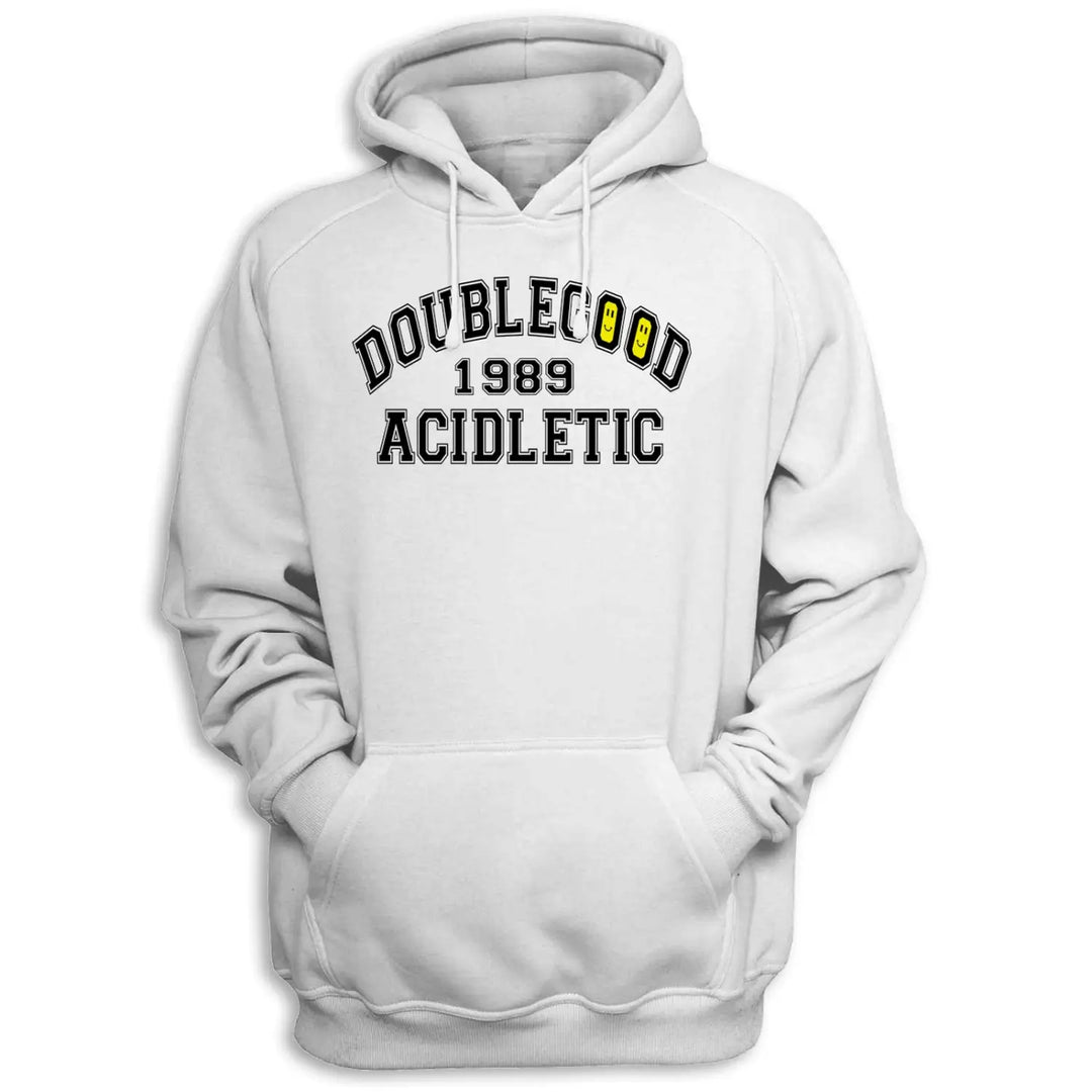 Acidletic Hoodie - Small / Light Grey