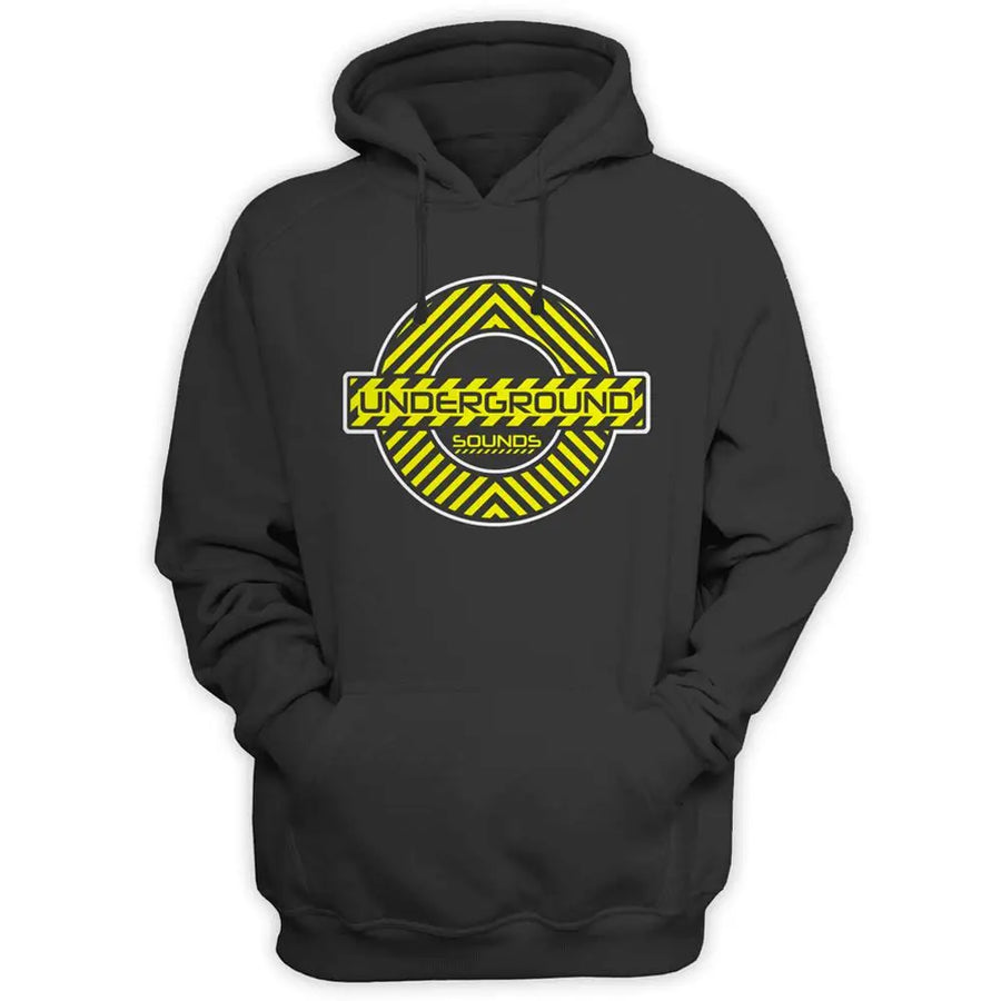 Underground Sounds Black Hoodie