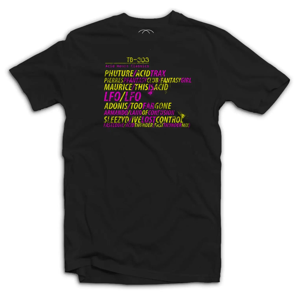 303 Classics Roland Synth Men's T-Shirt featuring TB-303 inspired design