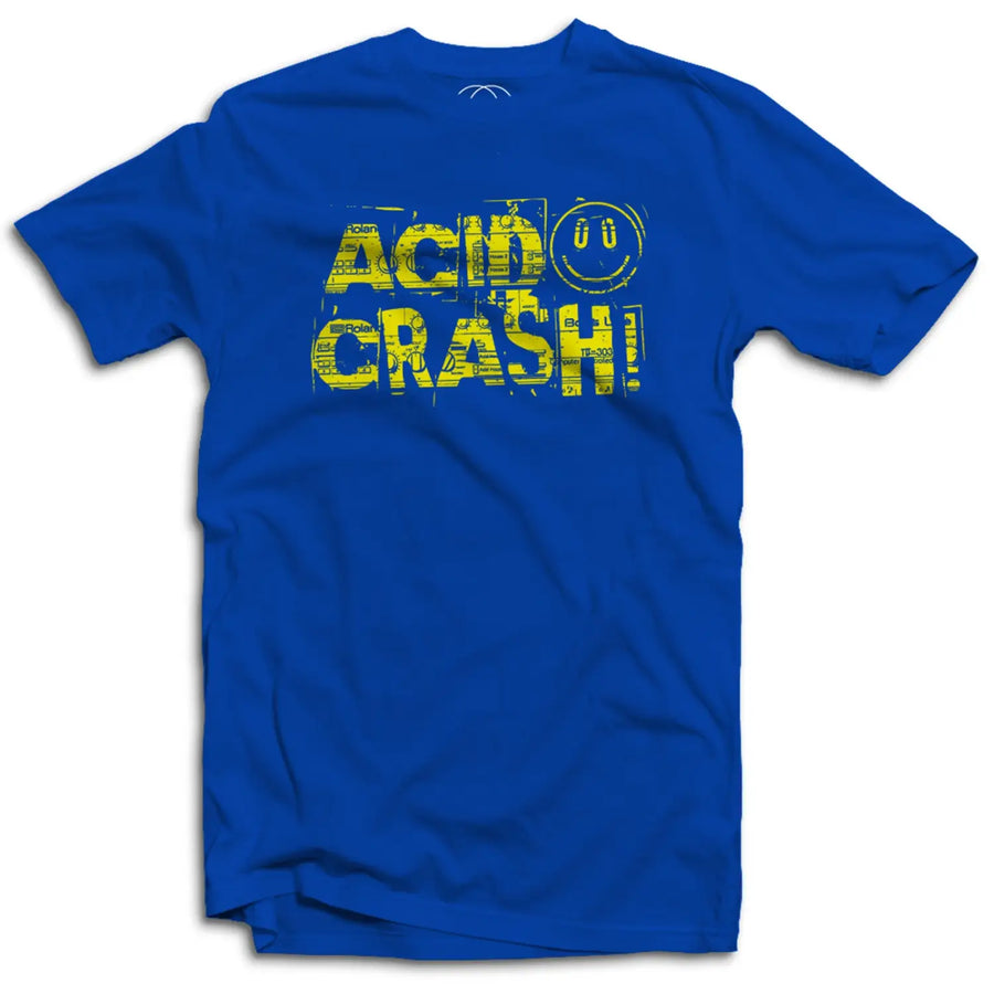 Acid Crash Mens T - Shirt - Small / Royal Blue