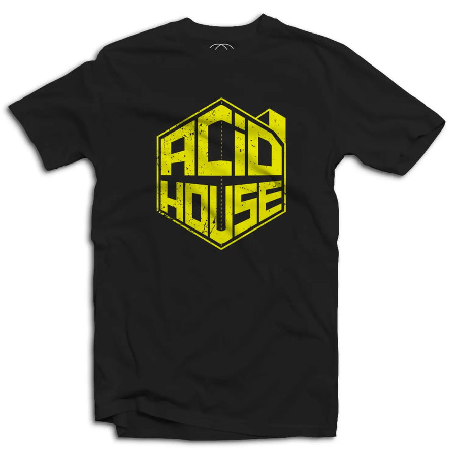 Acid House Logo Mens T - Shirt - Small / Black
