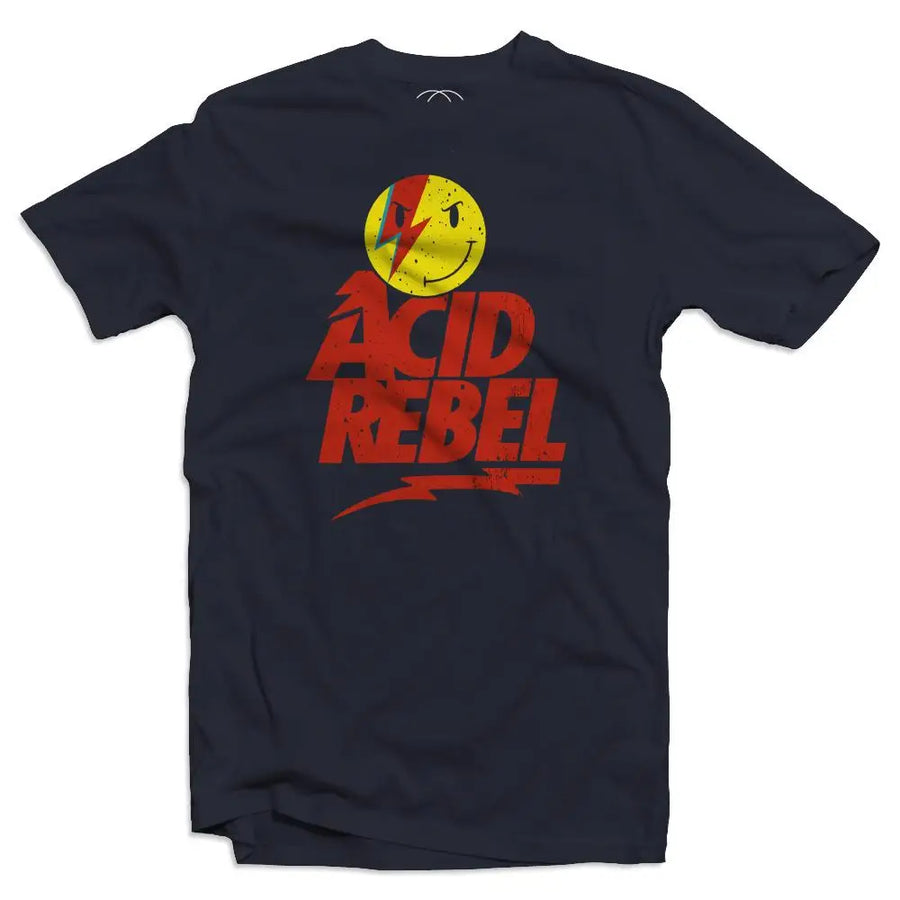 Acid House Rebel Men's Black T-Shirt