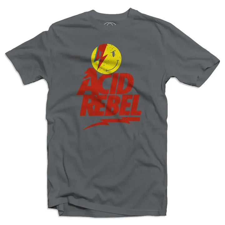 Acid House Rebel Men's Grey T-Shirt
