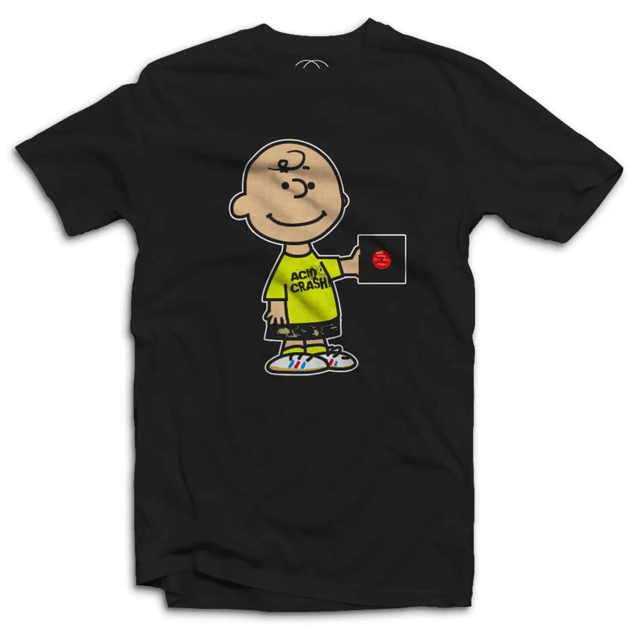 Charlie Acid Mens T - Shirt - Small / Black