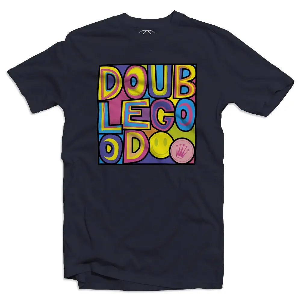 Double Double Good Men's Black T-Shirt