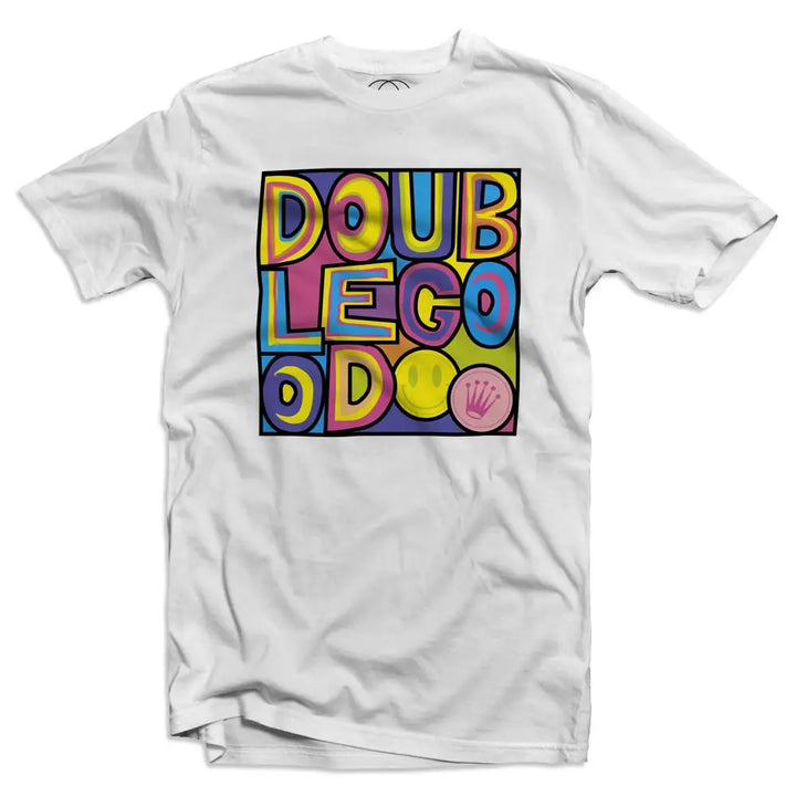 Double Double Good Men's White T-Shirt