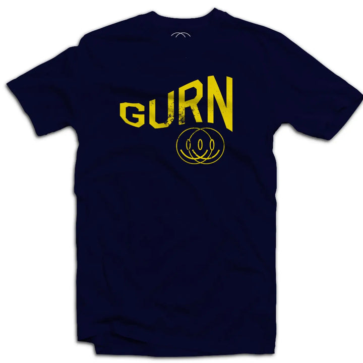 Double Gurn Mens T Shirt - Small / Navy Blue