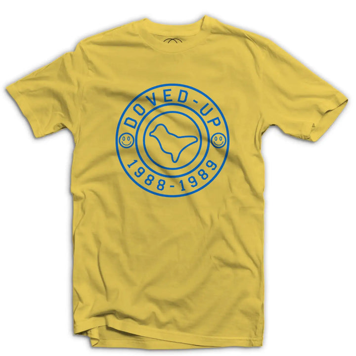 Doved Up Mens T - Shirt - Small / Yellow