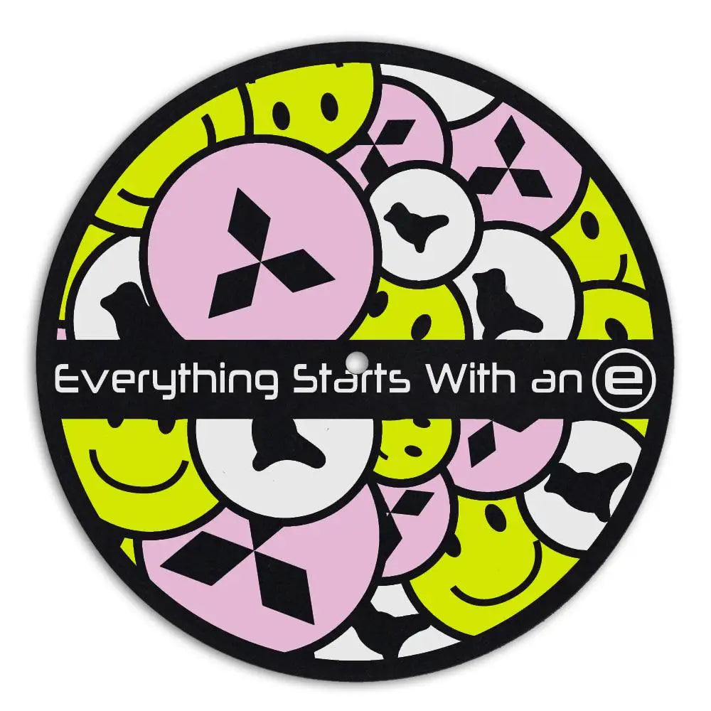 Everything Starts With an E DJ Slipmat