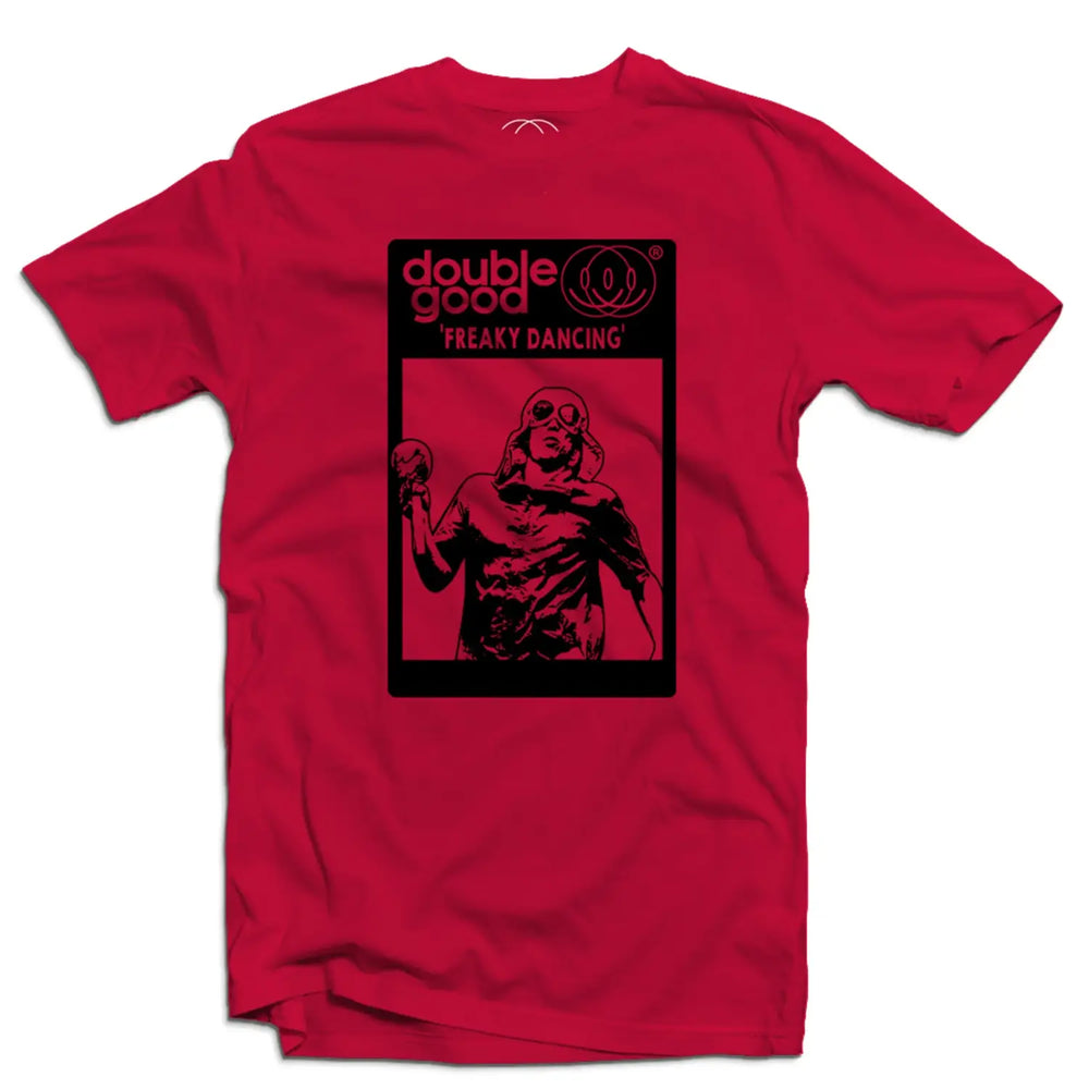 Freaky Dancing Mens T Shirt - Small / Red