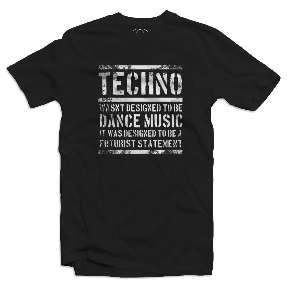 Futurist Statement Techno Men's T-Shirt