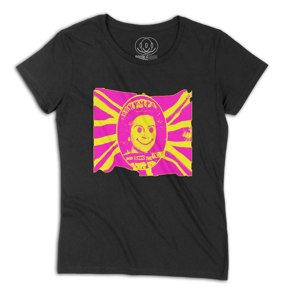 God Save the E Womens T Shirt front view