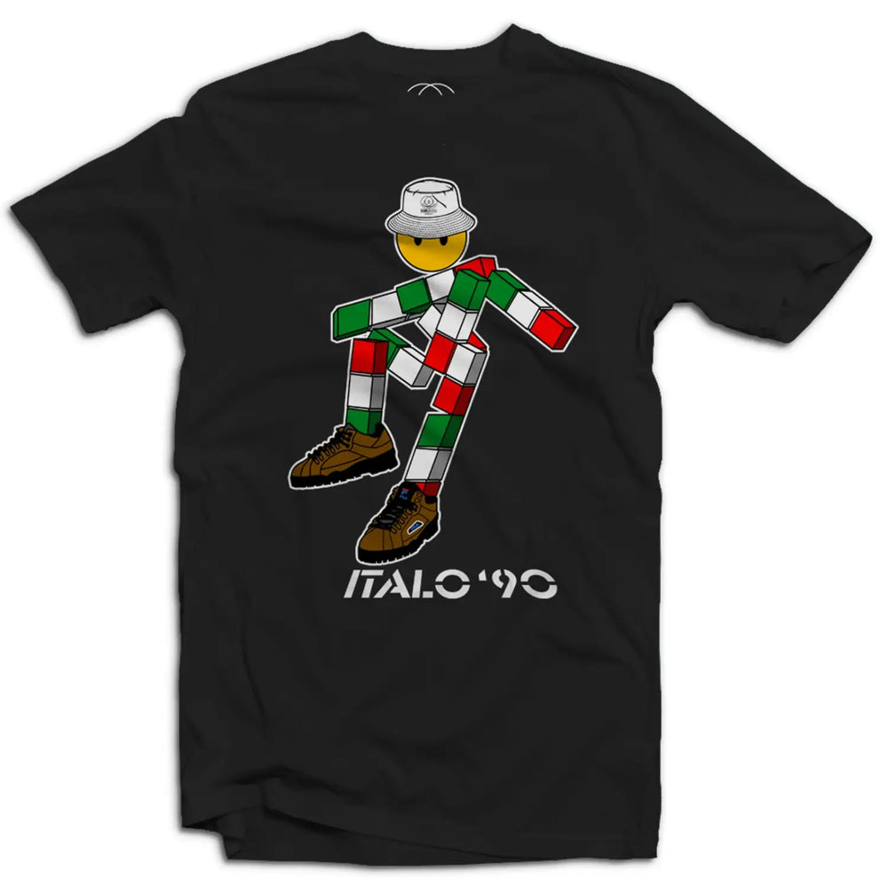 Italian House 90 Mens T - Shirt - Small / Black