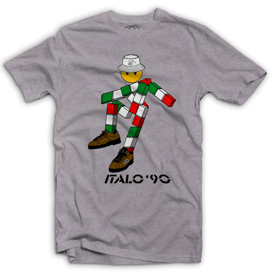 Italian House 90 Mens T - Shirt - Small / Light Grey