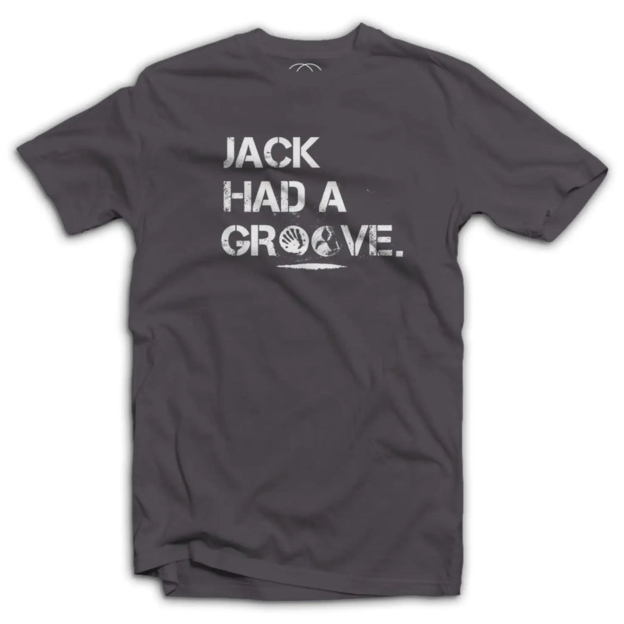 Jack Had A Groove Mens T - Shirt - Small / Charcoal Grey