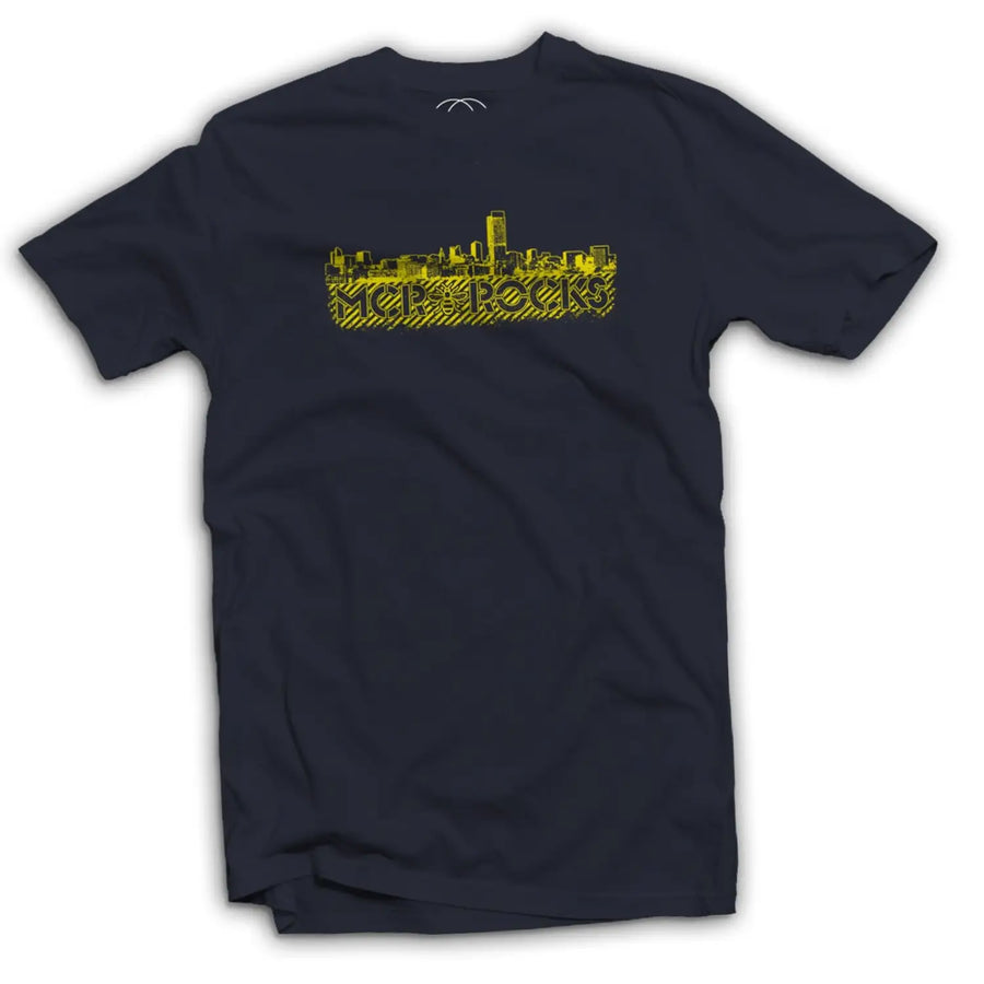 Manchester Rocks Skyline Men’s T - Shirt