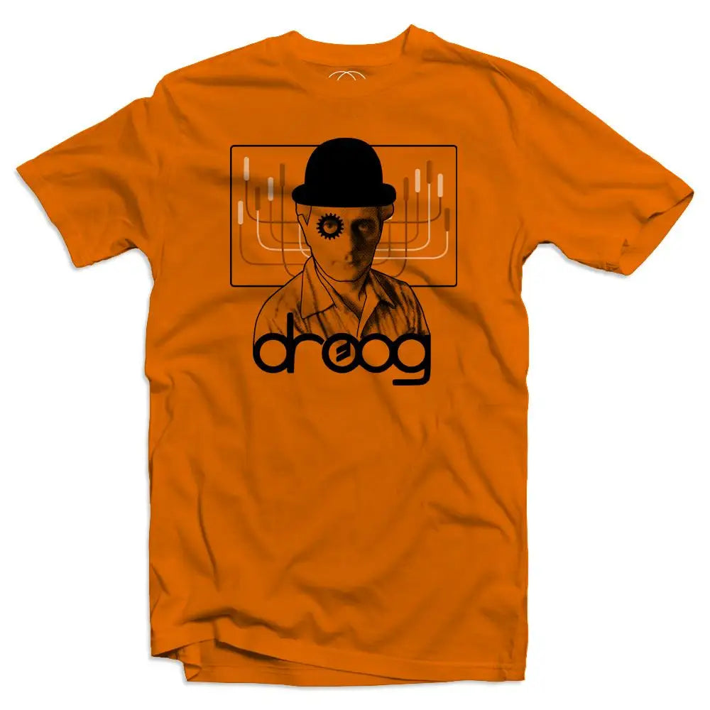 Moog Droog Men's Orange T-Shirt