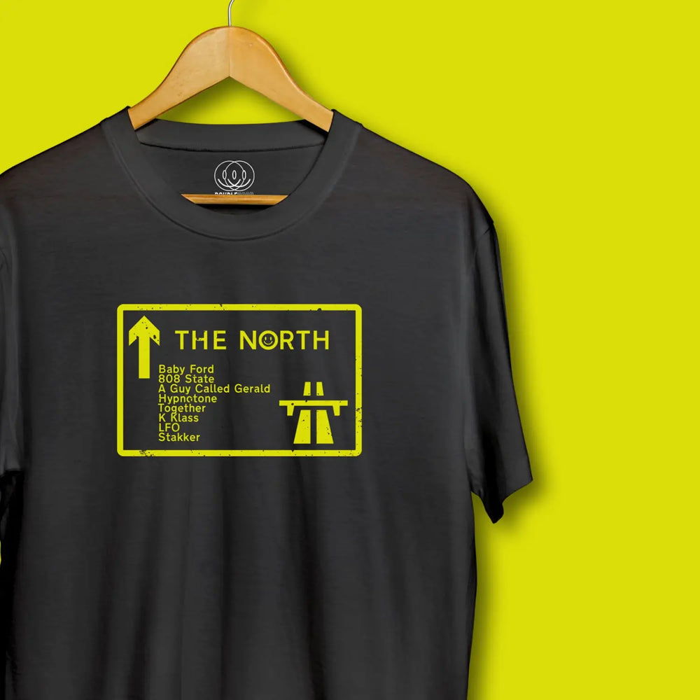 Northern Acid men's graphic t-shirt inspired by acid house culture