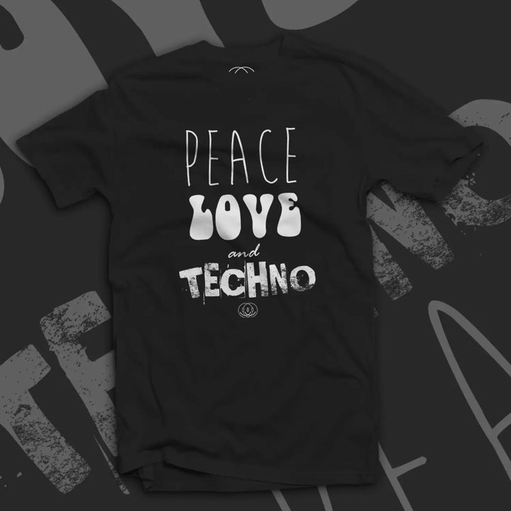 Peace Love & Techno Men’s T - Shirt