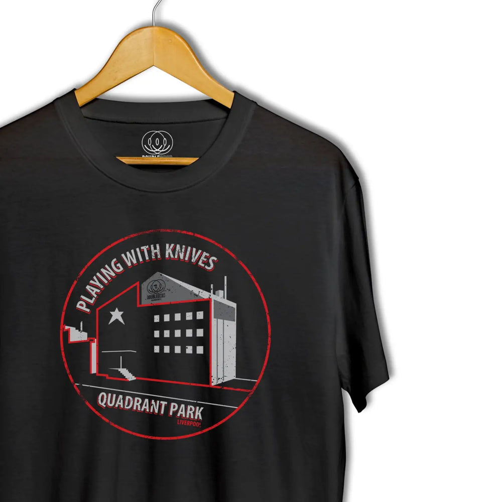 Playing With Knives Quadrant Park Bizarre Inc men's t-shirt