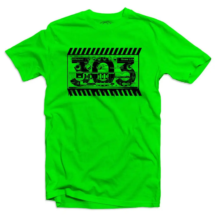 Roland 303 Acid House Men's Green T-Shirt