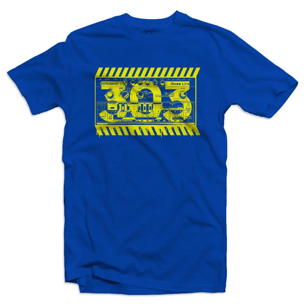 Roland 303 Acid House Men's Blue T-Shirt