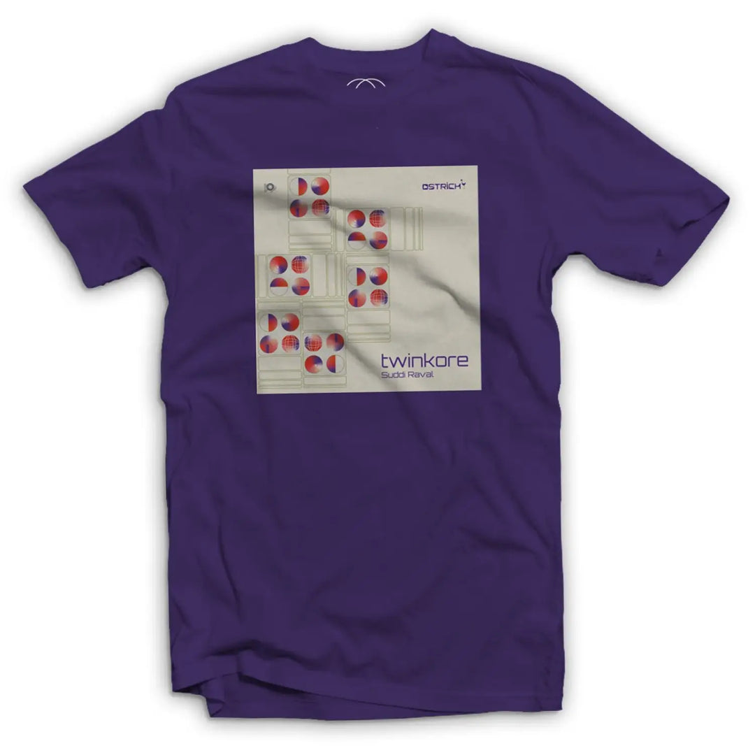Suddi Raval Twinkore T Shirt - M / Purple