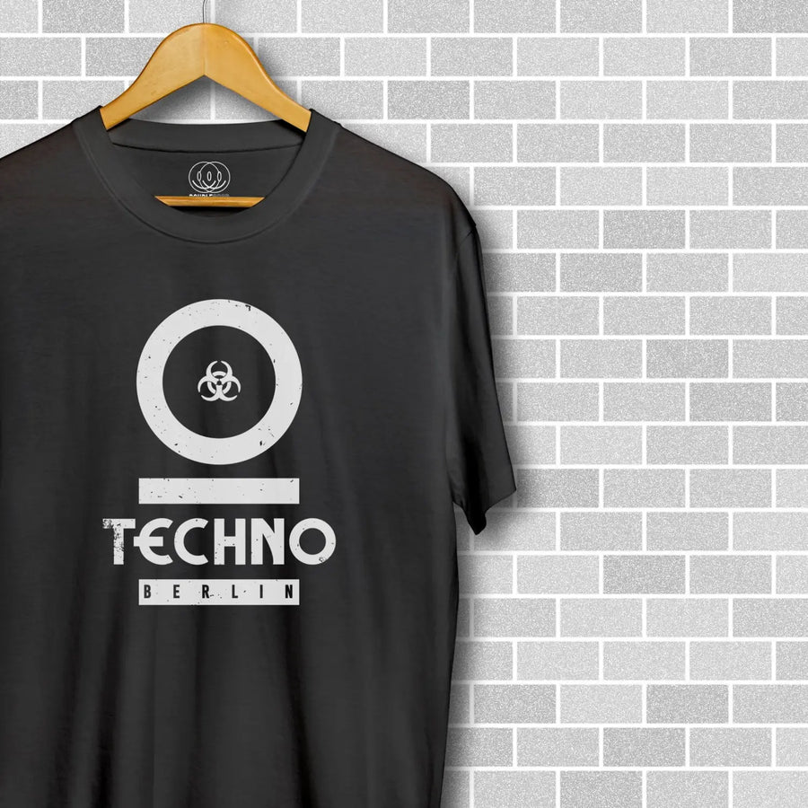 Techno Berlin Tresor Tribute Mens T - Shirt - Small / Black