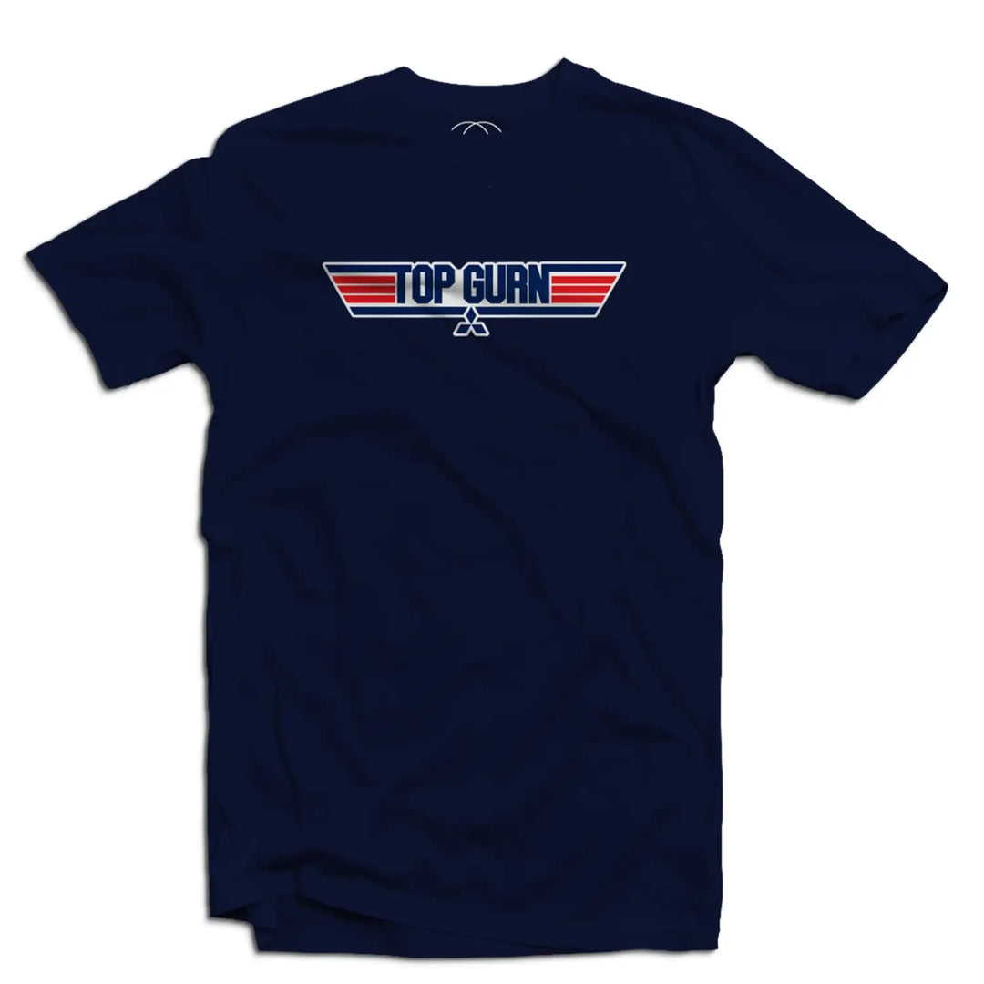 Top Gurn Mens T Shirt - Small / Navy Blue