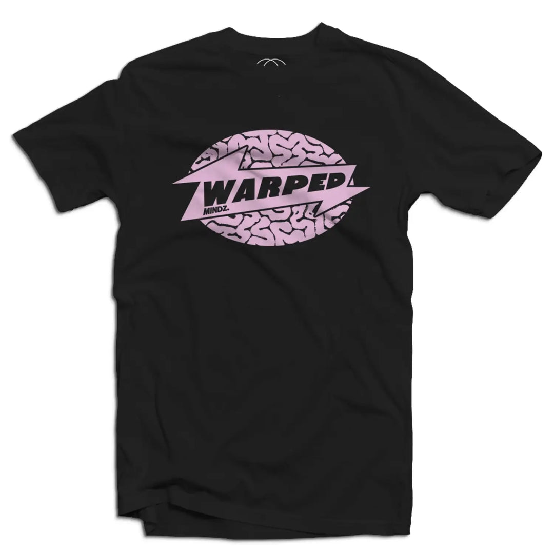 Warped Minds Warp Records Tribute T - Shirt - Small / Black